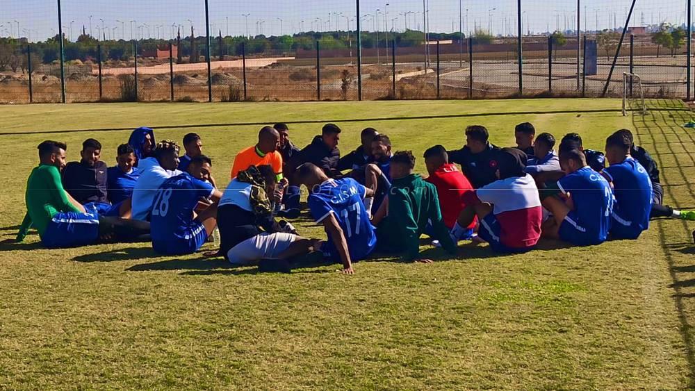 لاعبو الاتفاق المراكشي "خصم الوداد" في كأس العرش يضربون عن التداريب بسبب الأزمة المالية‎‎