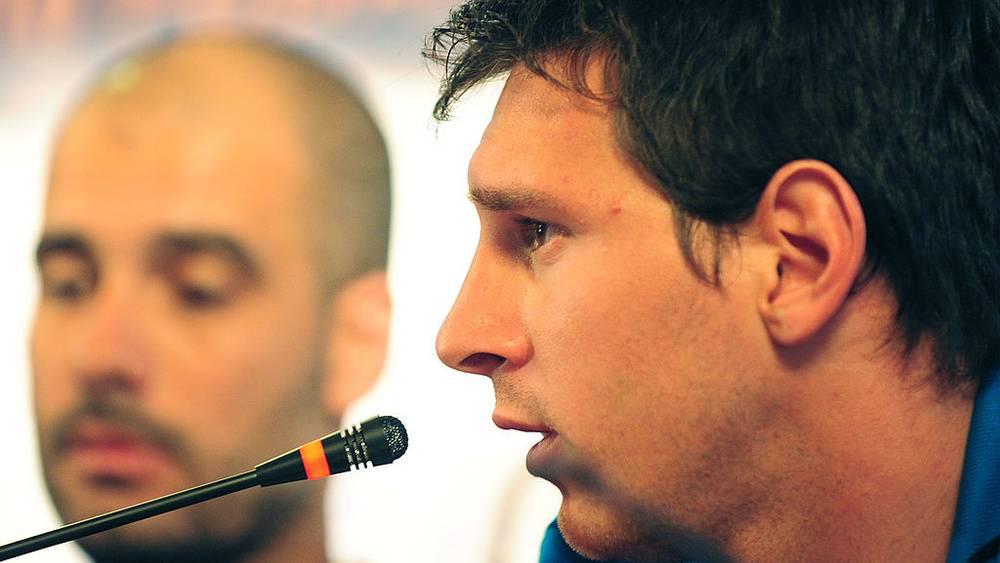 جوارديولا: "ميسي كان مايكل جوردان الخاص بي"