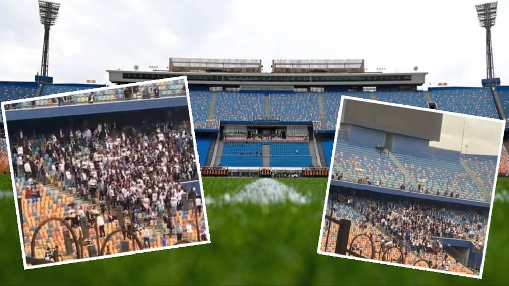 جماهير الزمالك بدأت تتوافد على "ملعب القاهرة" استعدادا لمواجهة الوداد