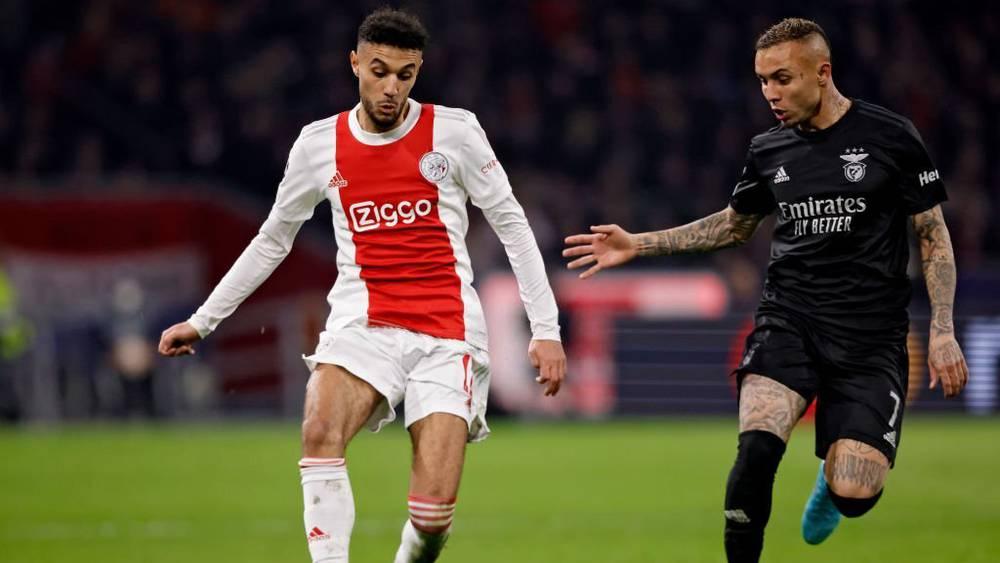 دوري أبطال أوروبا/ بمشاركة مزراوي طيلة دقائق المباراة وتاعرابت لشوط واحد.. بنفيكا يتجاوز أياكس (1-0) ويبلغ ربع النهائي