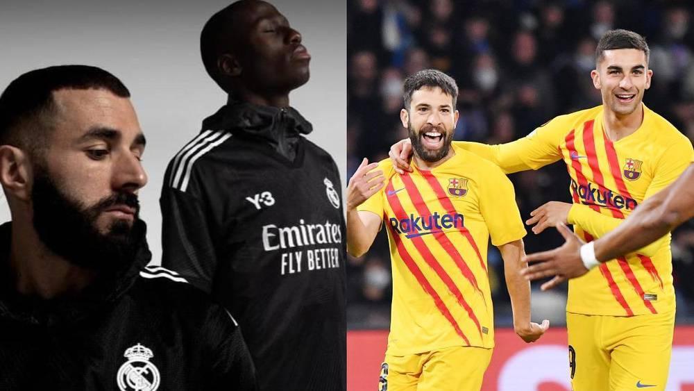 ريال مدريد بـ"اللون الأسود" في "الكلاسيكو" وبرشلونة بـ"ألوان كتالونيا"