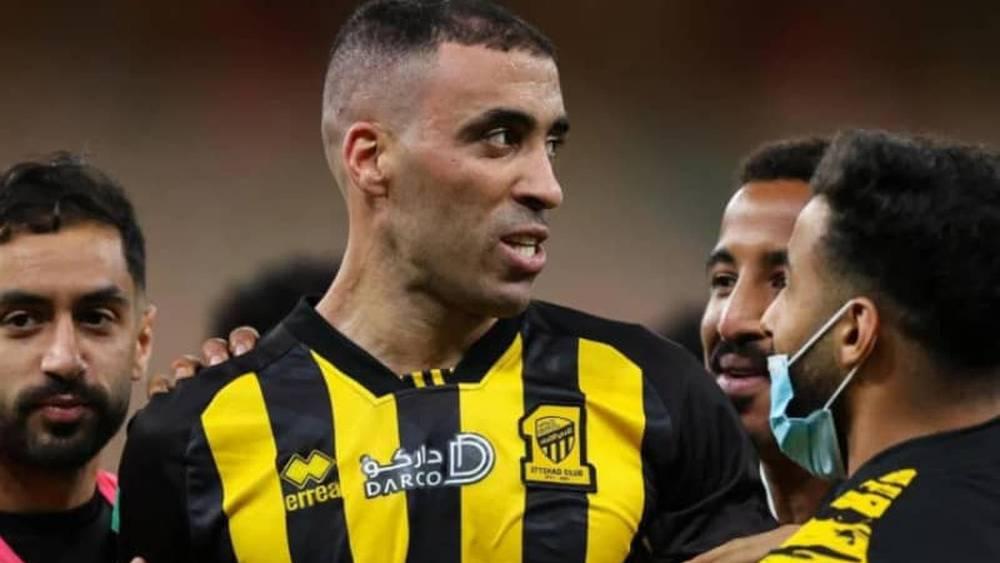 Hamdallah  buteur contre Al-Hazem