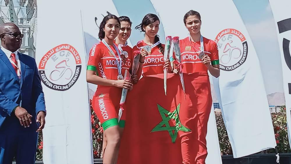 Championnats d’Afrique de cyclisme (Dames/juniors): L’argent du contre-la-montre pour le Maroc