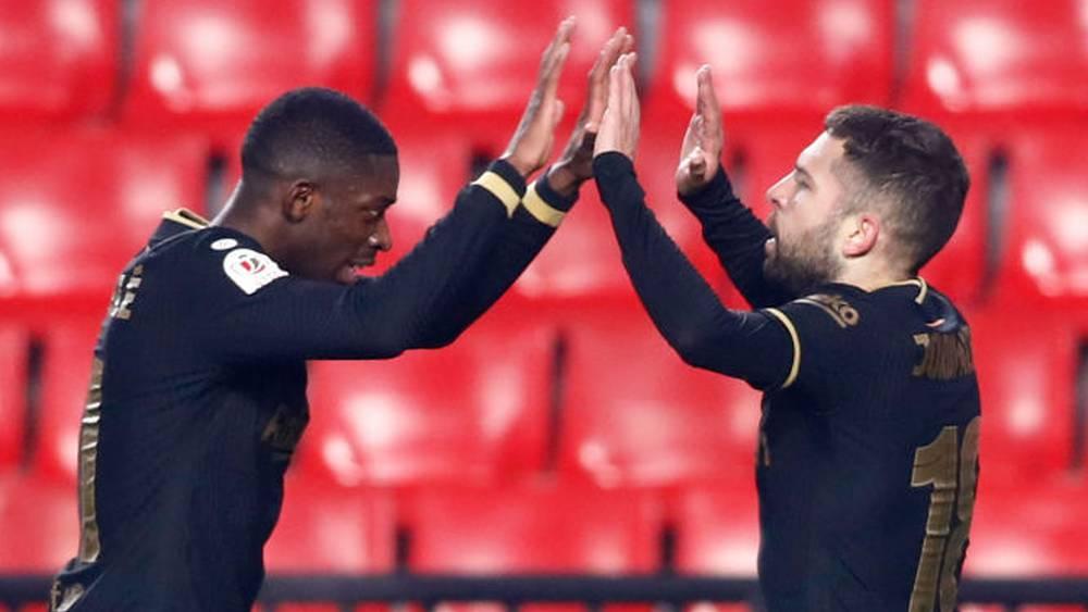 جوردي ألبا يوجه نصيحة لإدارة برشلونة بخصوص عثمان ديمبيلي