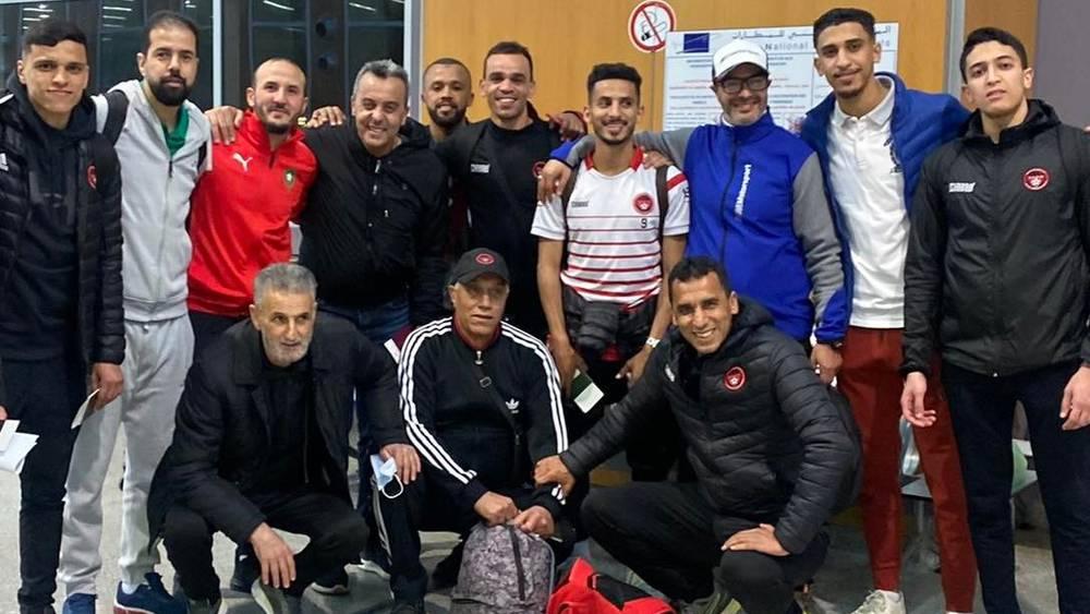 مكونات نادي شباب المحمدية تحط الرحال في كينشاسا من أجل مساندة المنتخب المغربي