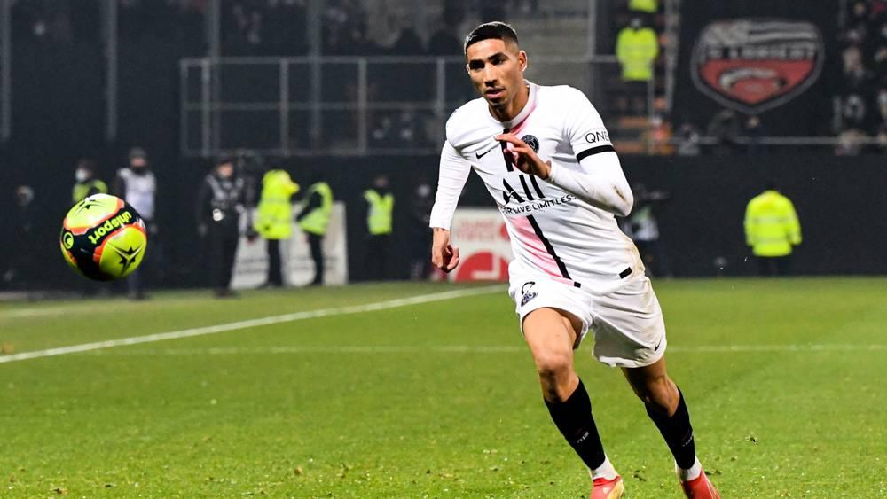 حكيمي صاحب رابع أسرع انطلاقة في "الليغ 1" هذا الموسم بـ"22،7 كلم" في الساعة