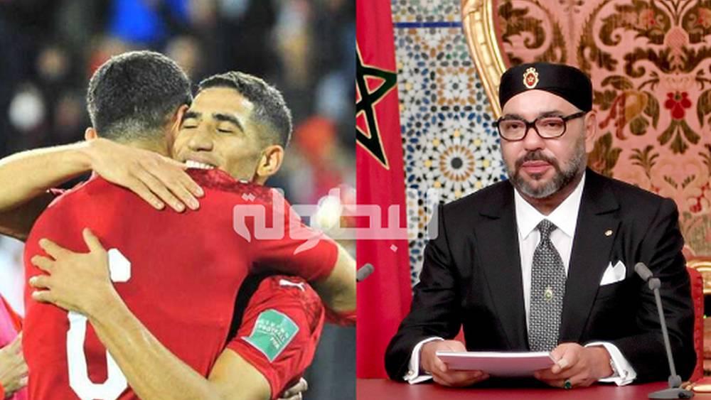 في اتصال هاتفي بعد نهاية المباراة.. الملك محمد السادس يهنئ مكونات المنتخب المغربي على بلوغ المونديال