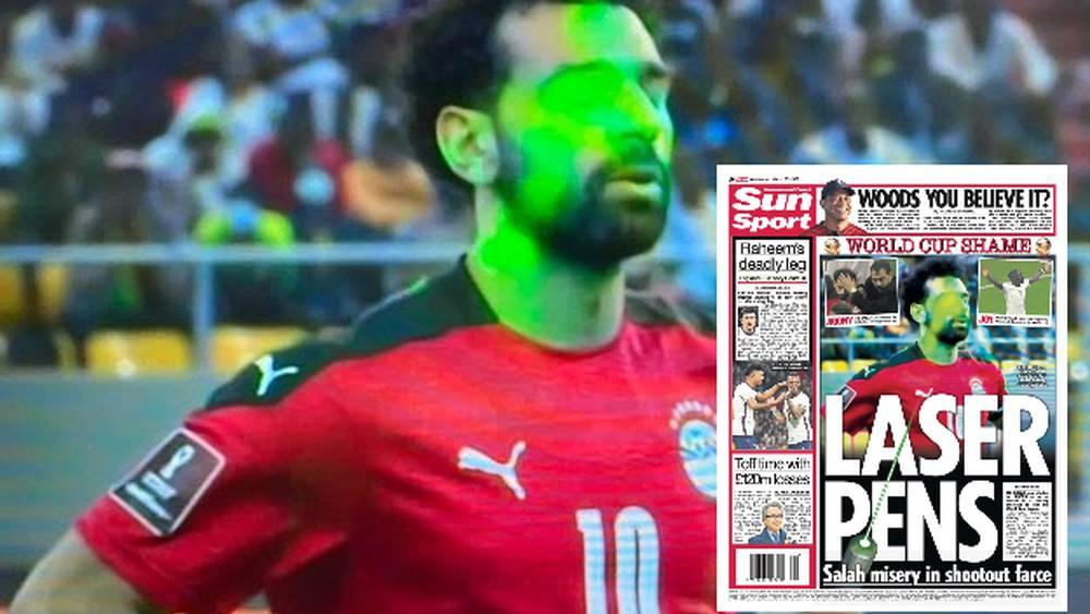"أشعة الليزر" محط اهتمام الصحف العالمية بسبب جماهير السنغال و"الفيفا" يُحقق فيما حدث مع صلاح