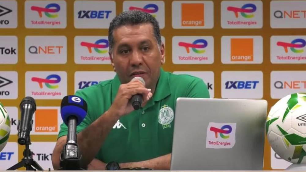 LDC africaine : Rachid Taoussi optimiste avant le match face à l'ES Sétif