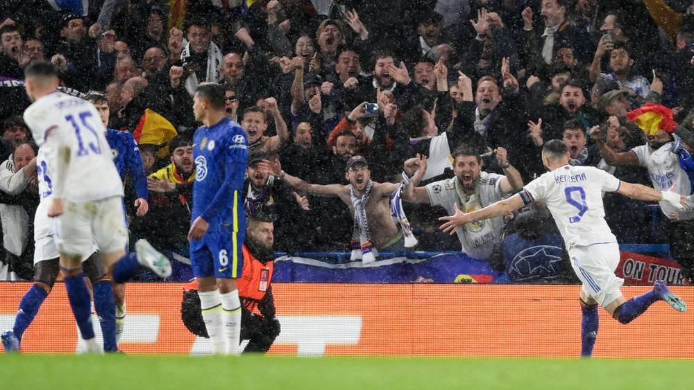 بهاتريك جديد لبنزيما ضد تشيلسي.. ريال مدريد يضع قدمًا في نصف نهائي دوري الأبطال