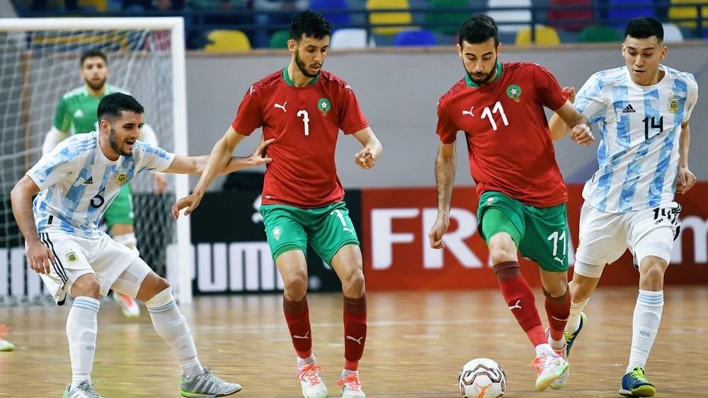 Futsal : Le Maroc affronte la sélection argentine en amical