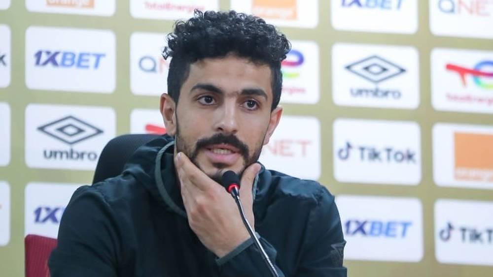 أيمن أشرف (لاعب الأهلي): "فريق الرجاء معروف بلاعبيه مثل أحداد والمهم ألا نستقبل أهدافًا في ملعبنا"