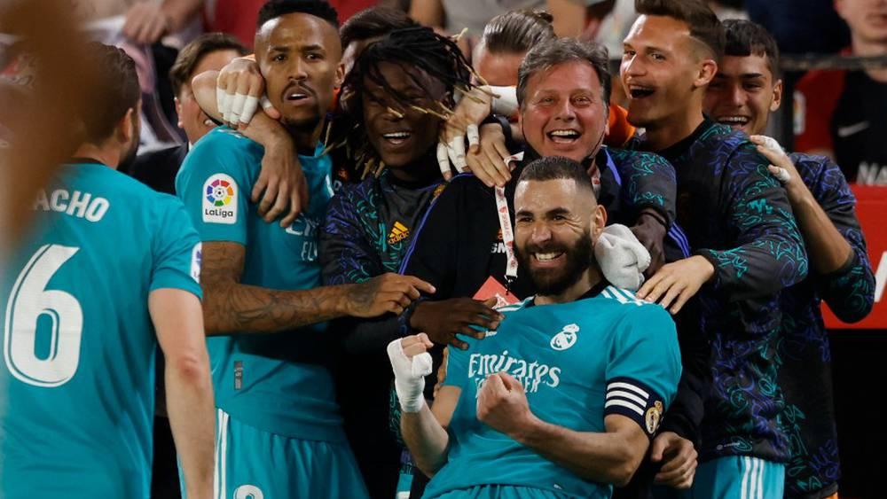 La Liga : le Real Madrid renverse le Séville FC et conforte sa première place