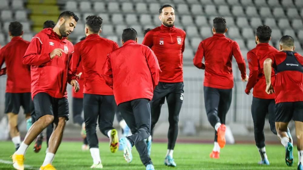 الأهلي ينهي ثاني حصصه التدريبية على ملعب "العربي الزاولي" ومعلول يعزز صفوف الفريق المصري قبل مواجهة الرجاء