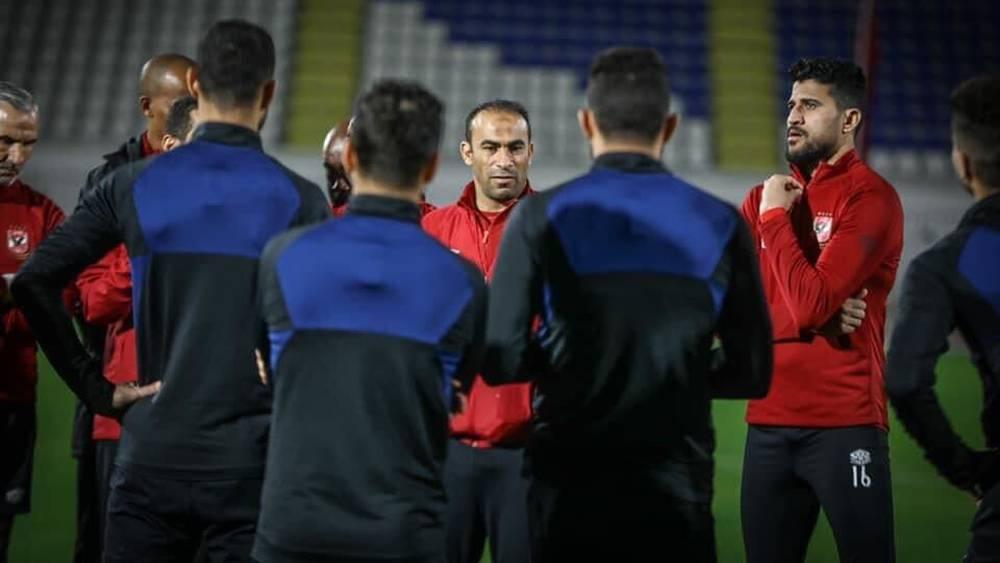 الأهلي المصري ينهي استعداداته لمواجهة الرجاء الرياضي بحصة تدريبية على ملعب "العربي الزاولي"