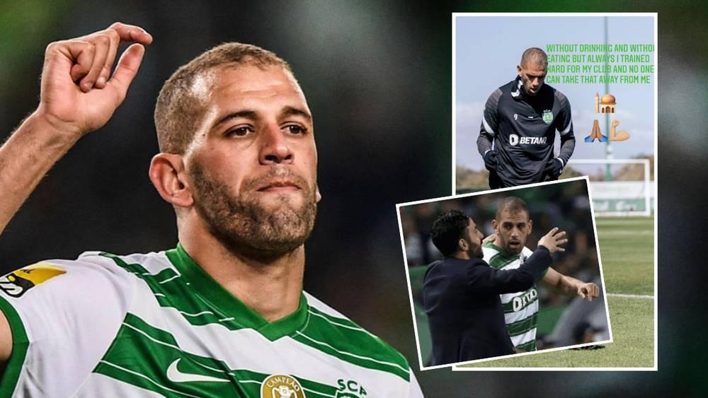 سليماني يرد على مدرب سبورتينغ لشبونة: "بدون شرب ولا أكل لكنني دائمًا ما كنت أتدرب بجد من أجل فريقي ولن يسلب منّي ذلك أحد"