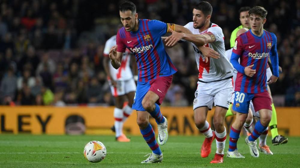 بوسكيتس: "شاهدنا جملة هدف رايو فايكانو التكتيكية 200 مرة قبل المباراة ورغم ذلك فشلنا"