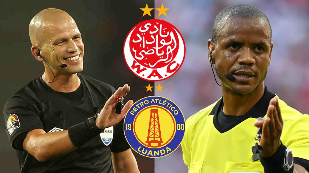 الجنوب أفريقي فيكتور غوميز يقود مباراة الإياب بين الوداد وبيترو الأنغولي والزامبي سيكازوي في غرفة الـ"فار"