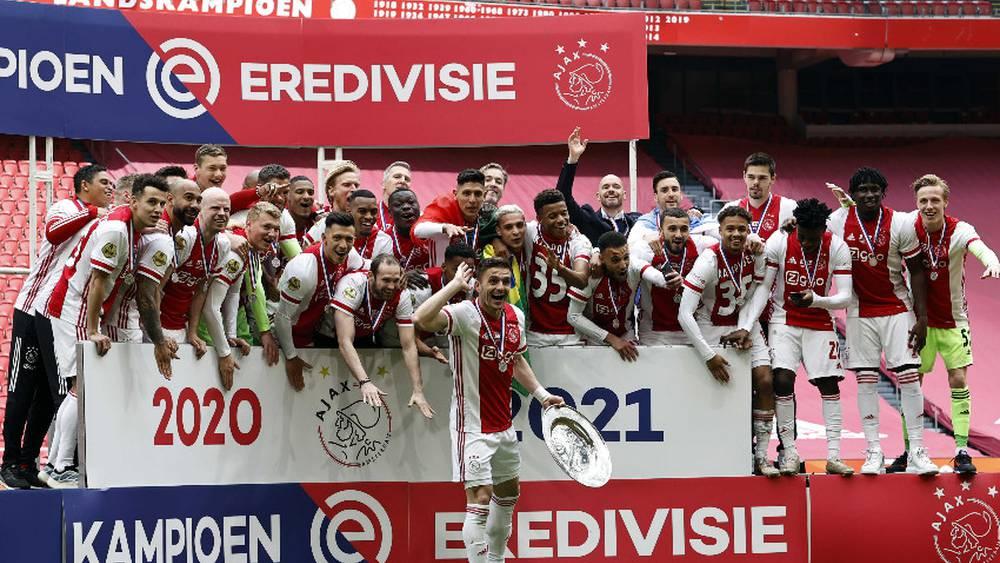 Foot: l’Ajax Amsterdam champion des Pays-Bas pour la 36è fois
