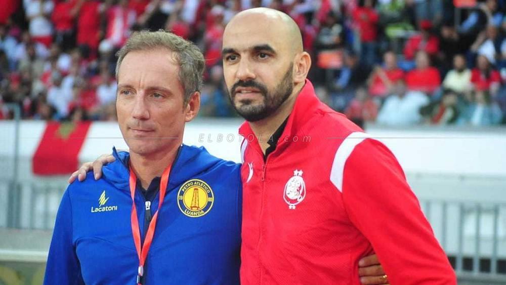 مدرب بيترو أتلتيكو: "واجهنا فريقا لديه أقوى خط دفاع وأهنئ مدرب الوداد على هذا العمل"