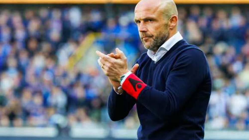 Avant de rejoindre le banc de l'Ajax, Schreuder remporte le titre avec Bruges