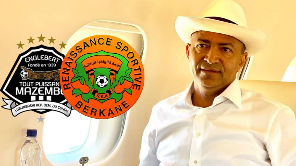 رئيس مازيمبي يلتحق ببعثة ناديه في بركان لمتابعة مباراة الإياب من الملعب