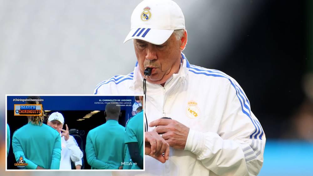 فيديو / تسريب خطاب أنشيلوتي "التحفيزي" في آخر مران لريال مدريد قبل نهائي دوري الأبطال