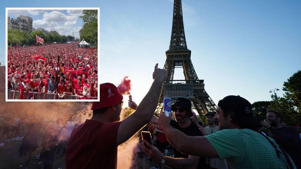بأعداد غير مسبوقة.. جماهير ليفربول تحتل شوارع باريس قبل نهائي دوري الأبطال