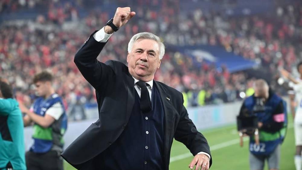 Carlo Ancelotti heureux pour son deuxième sacre de la saison
