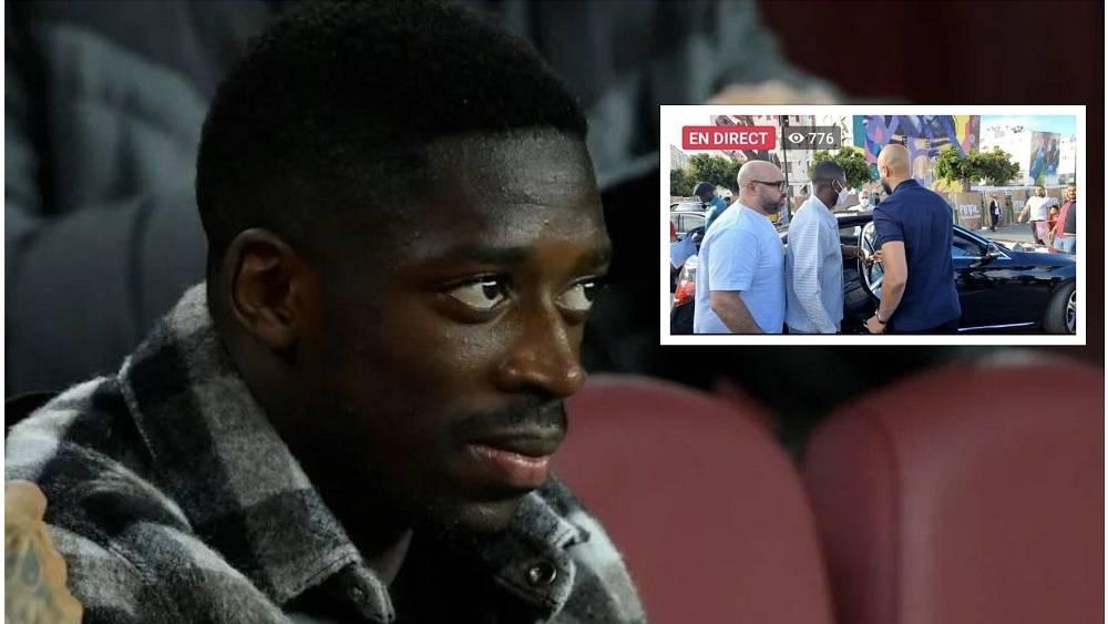 عثمان ديمبيلي يحل بملعب "محمد الخامس" لمتابعة نهائي العصبة بين الوداد والأهلي