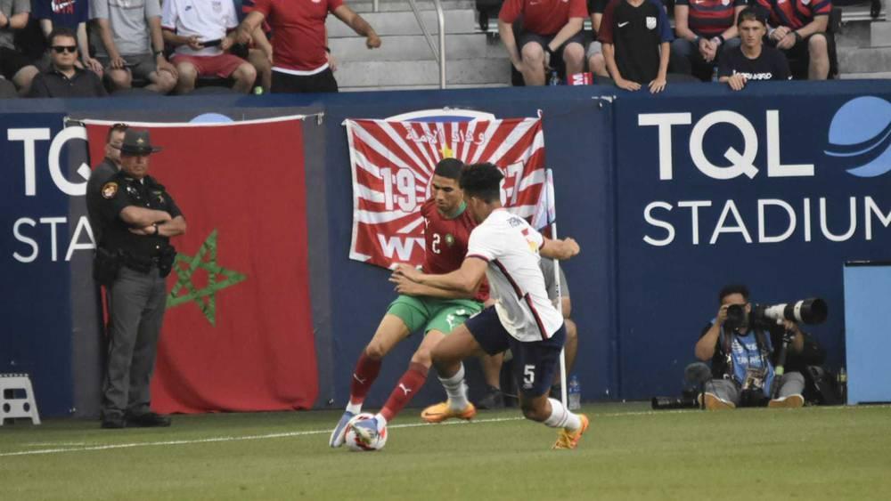 Les Lions de l'Atlas battu contre les USA