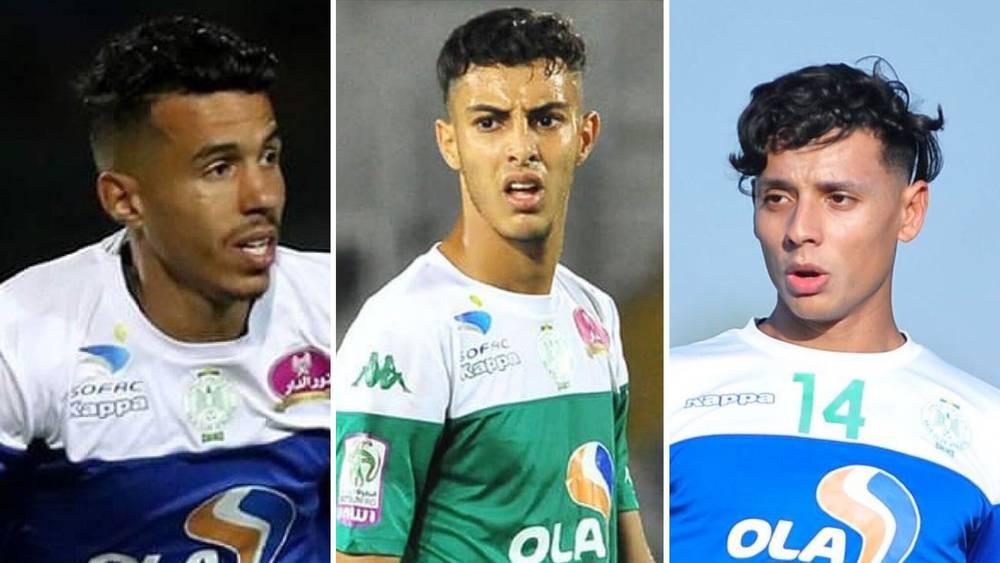 الرجاء الرياضي يستعيد خدمات كل من حركاس والوردي والهبطي