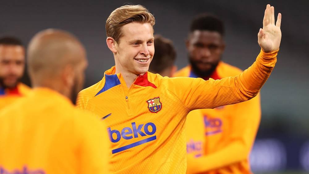 "سبورت" / مانشستر يونايتد يوافق على دفع 80 مليون يورو لبرشلونة مقابل ضم الهولندي "دي يونغ"