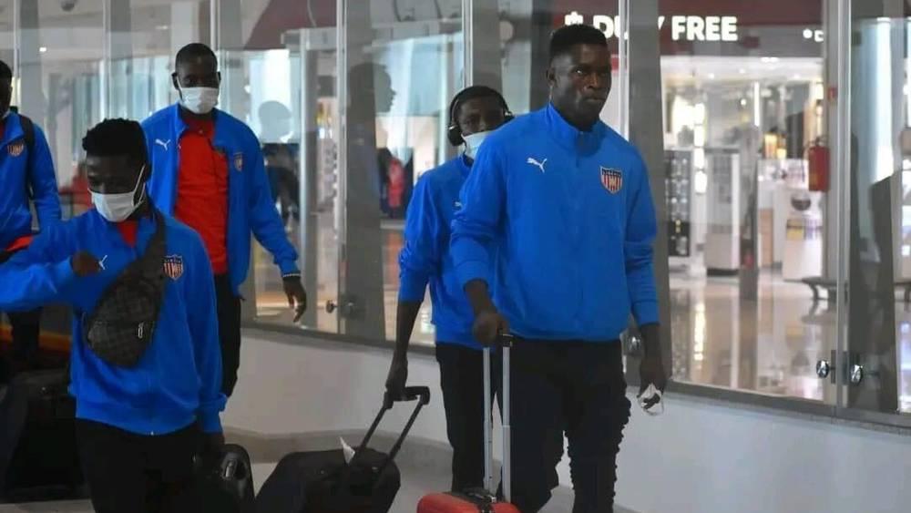 بعثة منتخب ليبيريا تحط الرحال بالدار البيضاء تأهبا لمواجهة المغرب في تصفيات "كان 2023"