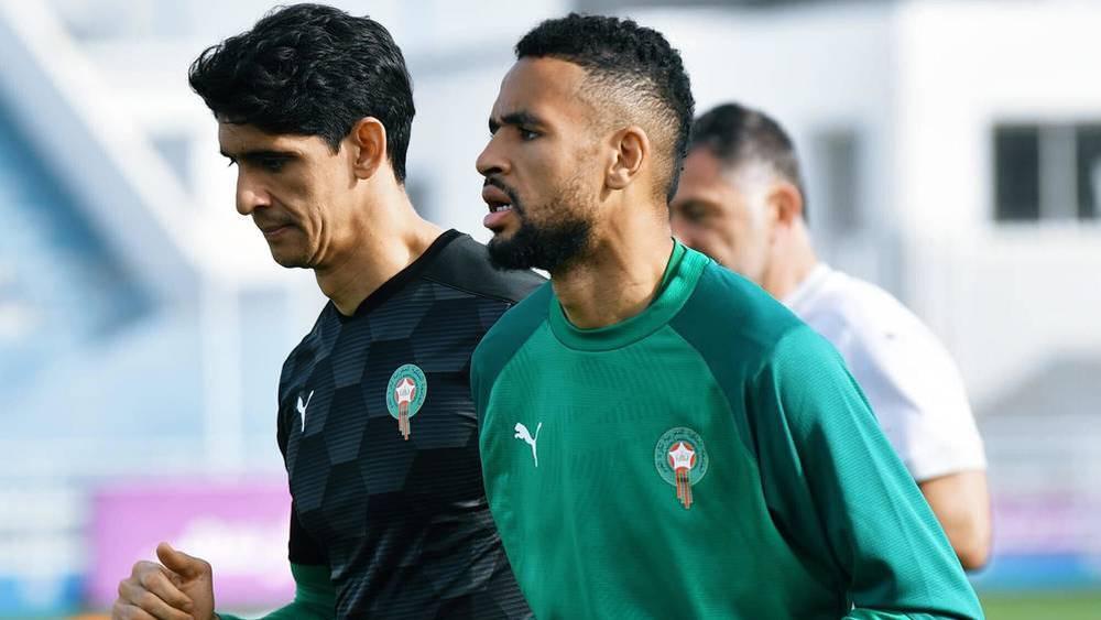 Nouvelle séance d'entraînement des Lions de l'Atlas avant Libéria