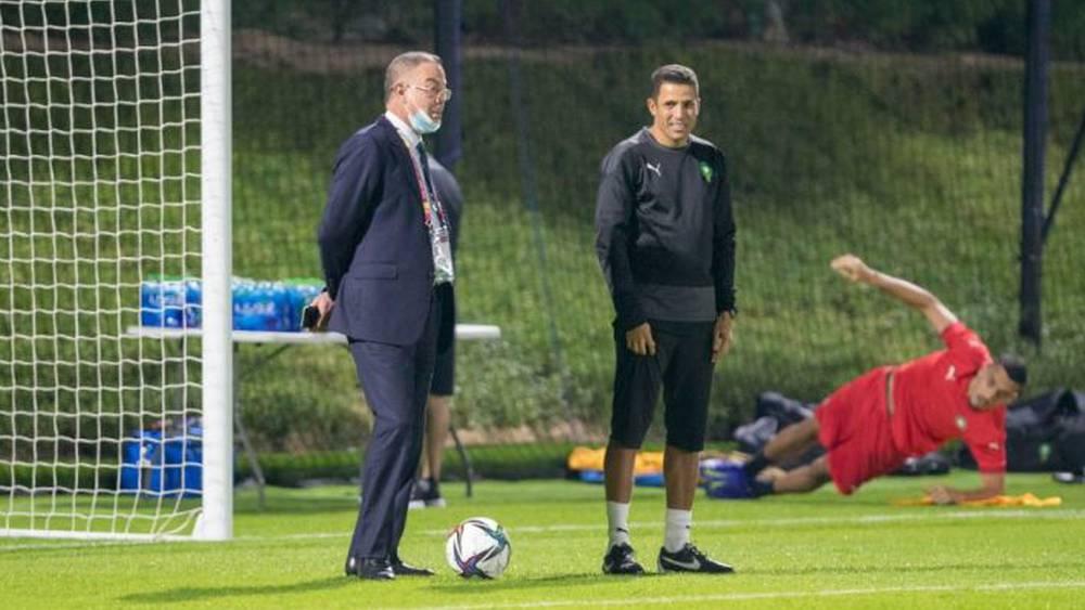 مصدر مسؤول: "الصورة المتداولة لحديث لقجع عن كون عموتة هو المدرب القادم للمنتخب الأول قديمة وليست لها علاقة بالظرفية الحالية"