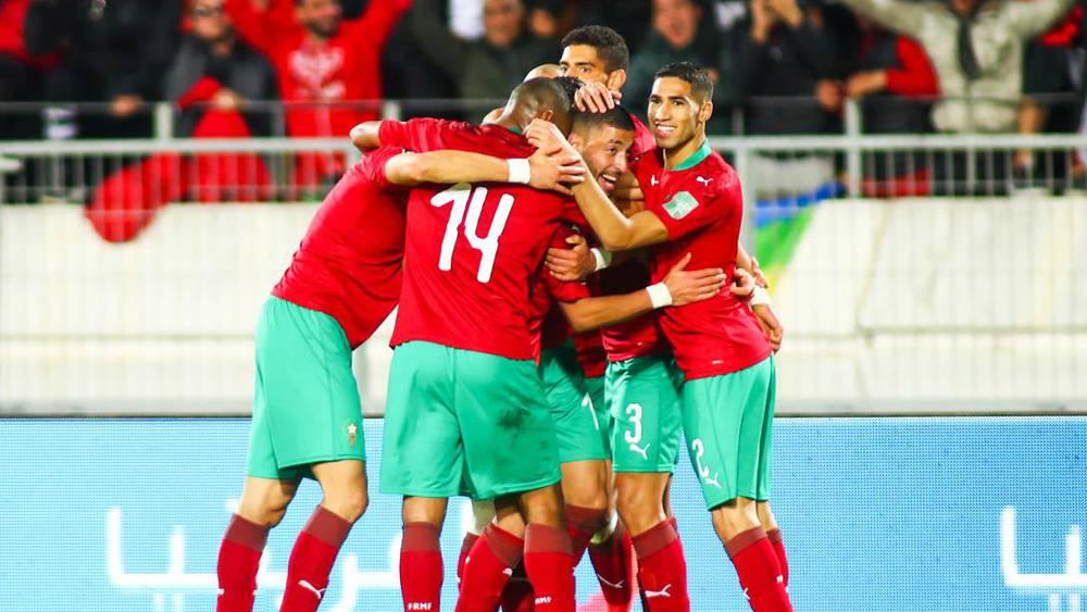 La composition officielle du Maroc contre le Libéria