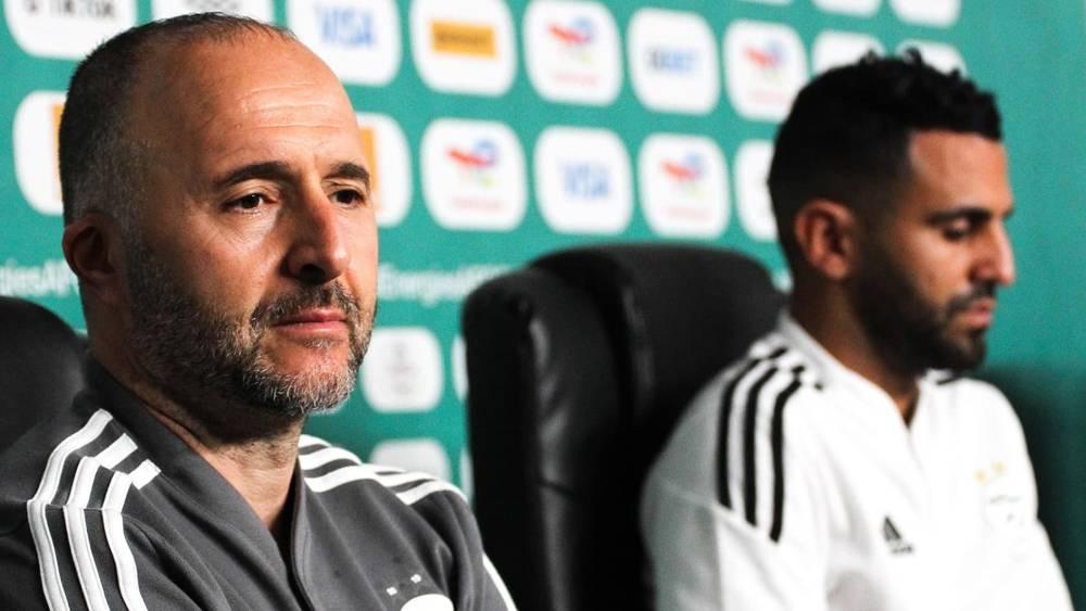 بلماضي عن محرز: "لا يوجد أي لاعب في المنتخب الجزائري أعلن اعتزاله رسميًا"