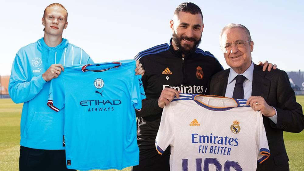 فلورنتينو بيريز: "لا يمكننا التعاقد مع هالاند ونحن لدينا أفضل مهاجم في العالم"