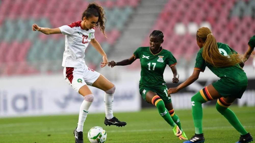 المنتخب المغربي النسوي يتعادل مع زامبيا وديا استعدادا لنهائيات كأس أمم أفريقيا