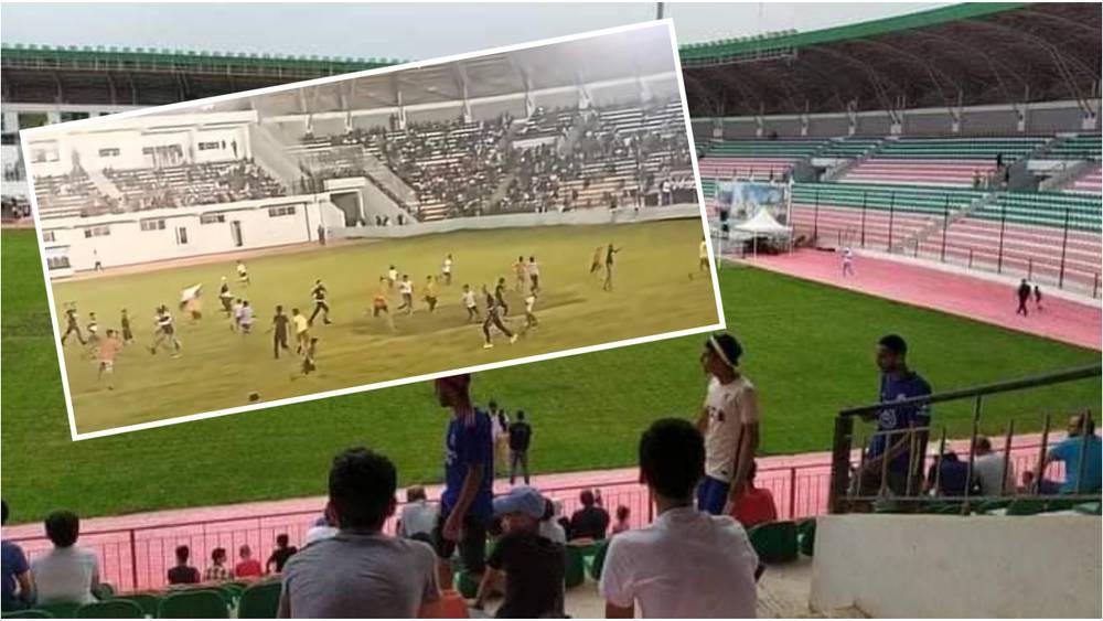 ملعب "سيق" بالجزائر يشهد حالة من الفوضى في حفل افتتاحه قبل أيام من احتضانه مباريات المنتخب المغربي تحت 18 عامًا في "الألعاب المتوسطية"