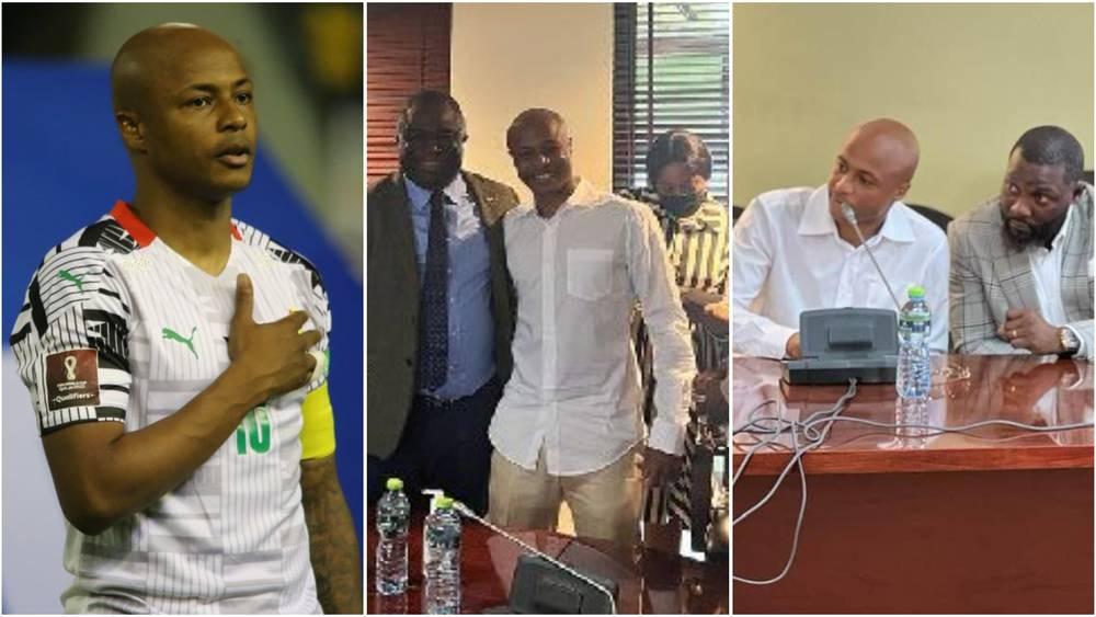 بعد مرور 4 أشهر على استدعائه.. أندري أيو يعود إلى غانا ويمثل أمام البرلمان لتوضيح أسباب الإخفاق في "كان 2021"