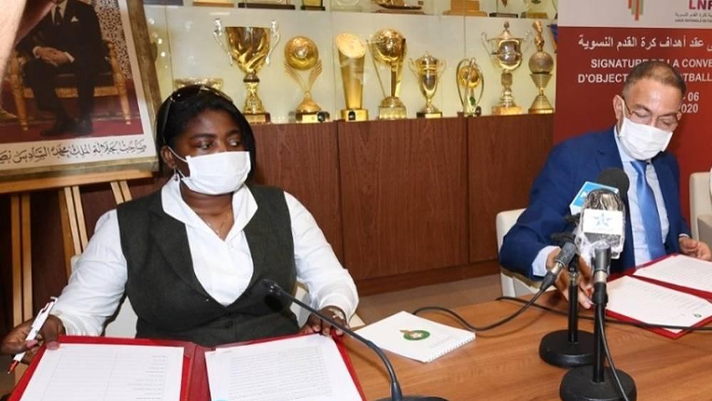 رئيسة العصبة النسوية "خديجة إيلا" عن انتخاب فوزي لقجع لولاية ثالثة: "الرجل المناسب في المكان المناسب"