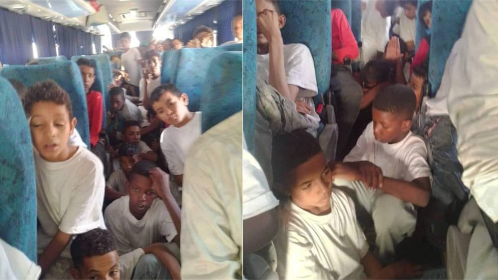 على هامش تنظيمها للألعاب المتوسطية.. الجزائر تحشر 100 طفل في حافلة واحدة لنقلهم إلى المخيمات الصيفية لمسافة 2000 كلم!