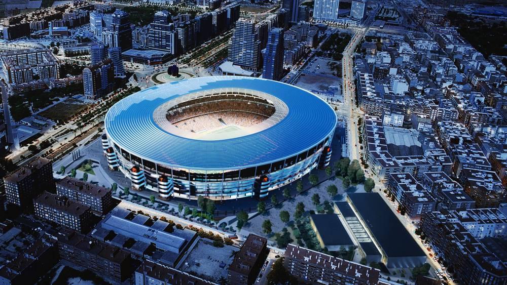 بالصور/ فالنسيا يكشف شكل ملعبه الجديد بطاقة استيعابية ستبلغ 70 ألف متفرج