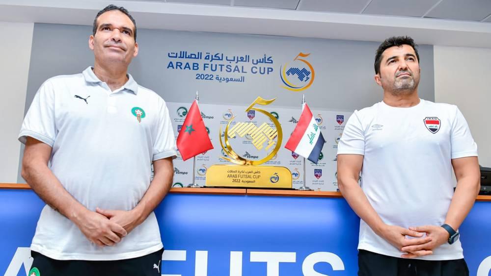 مدرب منتخب العراق لـ"الفوتسال": "سنواجه في النهائي منتخب المغرب القوي وسنبذل مزيدا من الجهد للظفر بلقب كأس العرب"