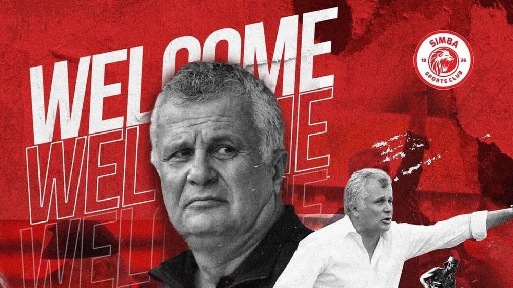 نادي سيمبا التنزاني يعلن تعاقده مع المدرب الصربي زوران مانولوفيتش