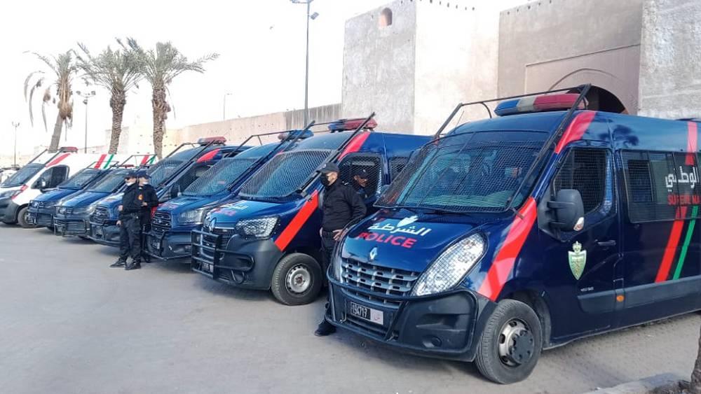 إستنفار أمني بوجدة بعد أحداث الشغب والاعتداءات المرافقة لمباراة الوداد والمولودية