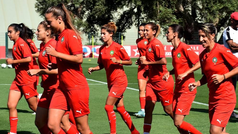 المنتخب المغربي النسوي يواصل استعداداته للمباراة الافتتاحية لـ"الكان" أمام بوركينا فاسو بعد غد السبت