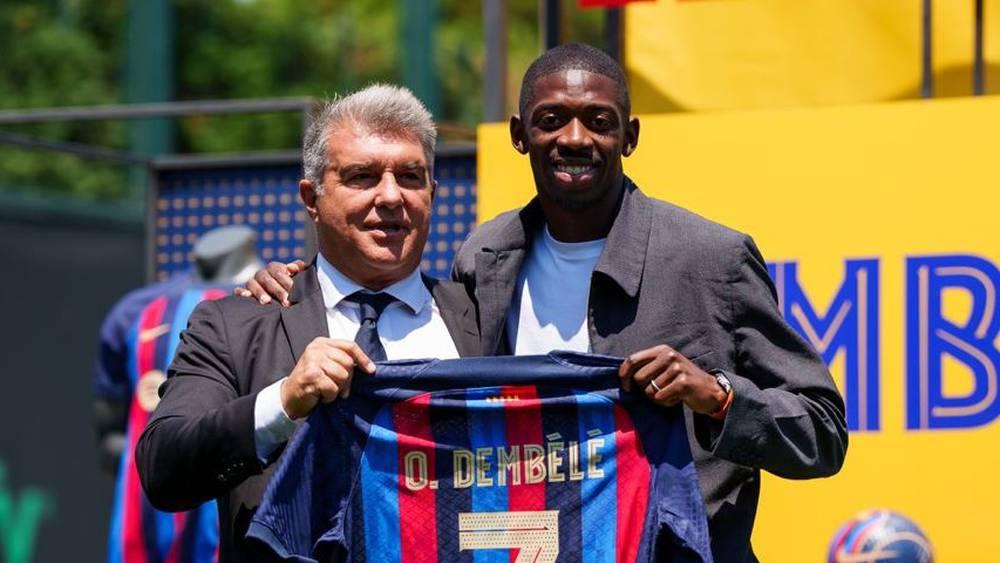 ديمبيلي بعد تجديد عقده: "منذ الصغر وأنا أحلم باللعب لبرشلونة.. الآن سنقاتل للفوز بالليغا ودوري الأبطال"